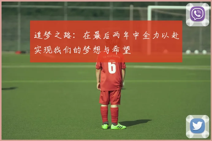 追梦之路：在最后两年中全力以赴实现我们的梦想与希望